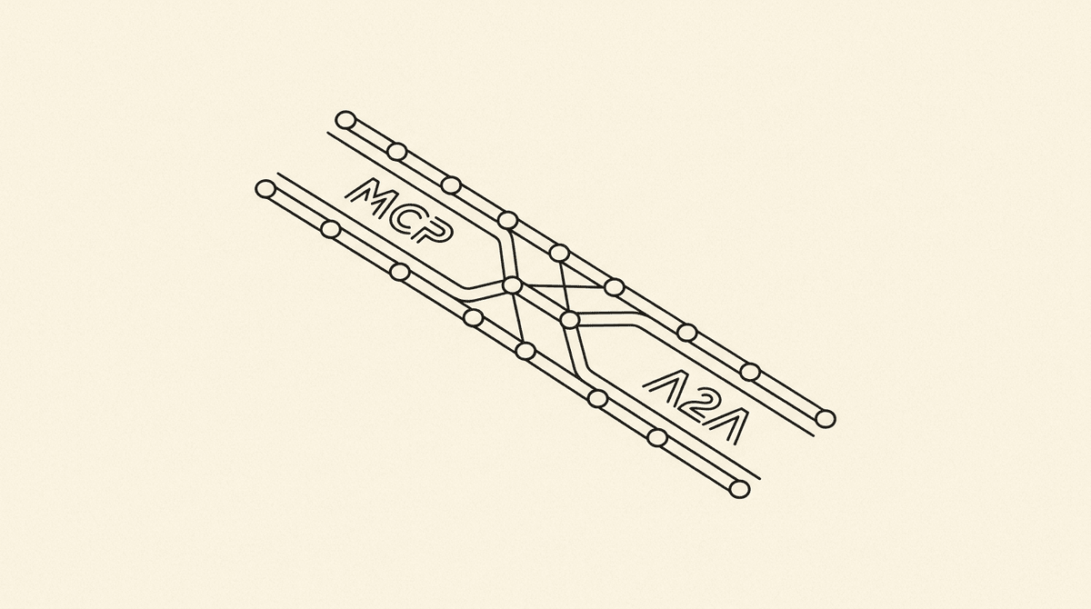 Two-rail subway map comparing MCP and A2A lines